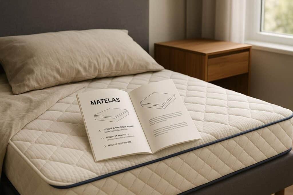 Découvrez comment lire un DPP (Document d’Information sur le Produit) sur un matelas ou un meuble pour mieux comprendre leur composition, sécurité et entretien. Guide pratique et conseils pour faire le bon choix.