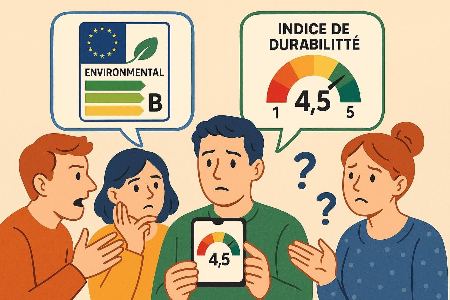 Découvrez tout sur l'indice de durabilité, la nouvelle étiquette française qui informe sur la robustesse et la durée de vie des produits. Explications, objectifs et implications pour les consommateurs.