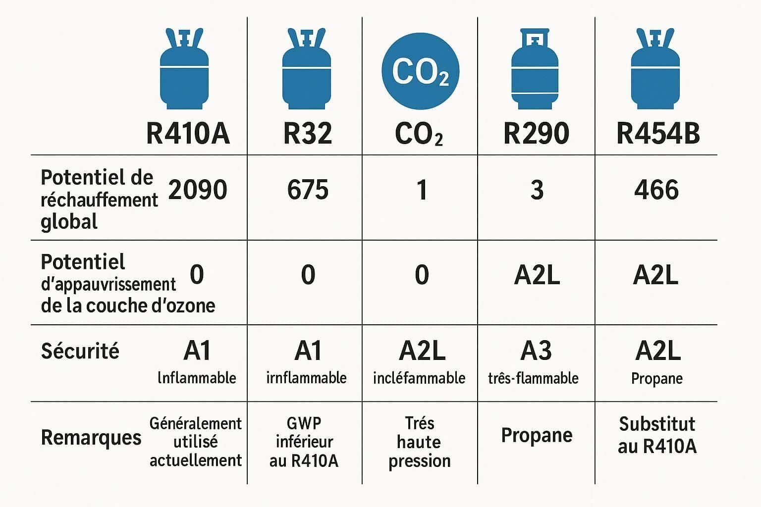 Découvrez le calendrier de l’interdiction du R410A et les solutions alternatives pour remplacer ce fluide frigorigène dans vos équipements. Adoptez des options conformes et efficaces.