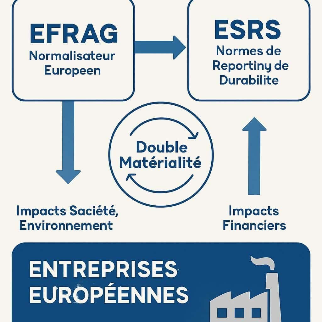 Découvrez la double matérialité dans la CSRD : définition claire, enjeux clés et méthodologie détaillée pour une compréhension complète et une mise en œuvre efficace.