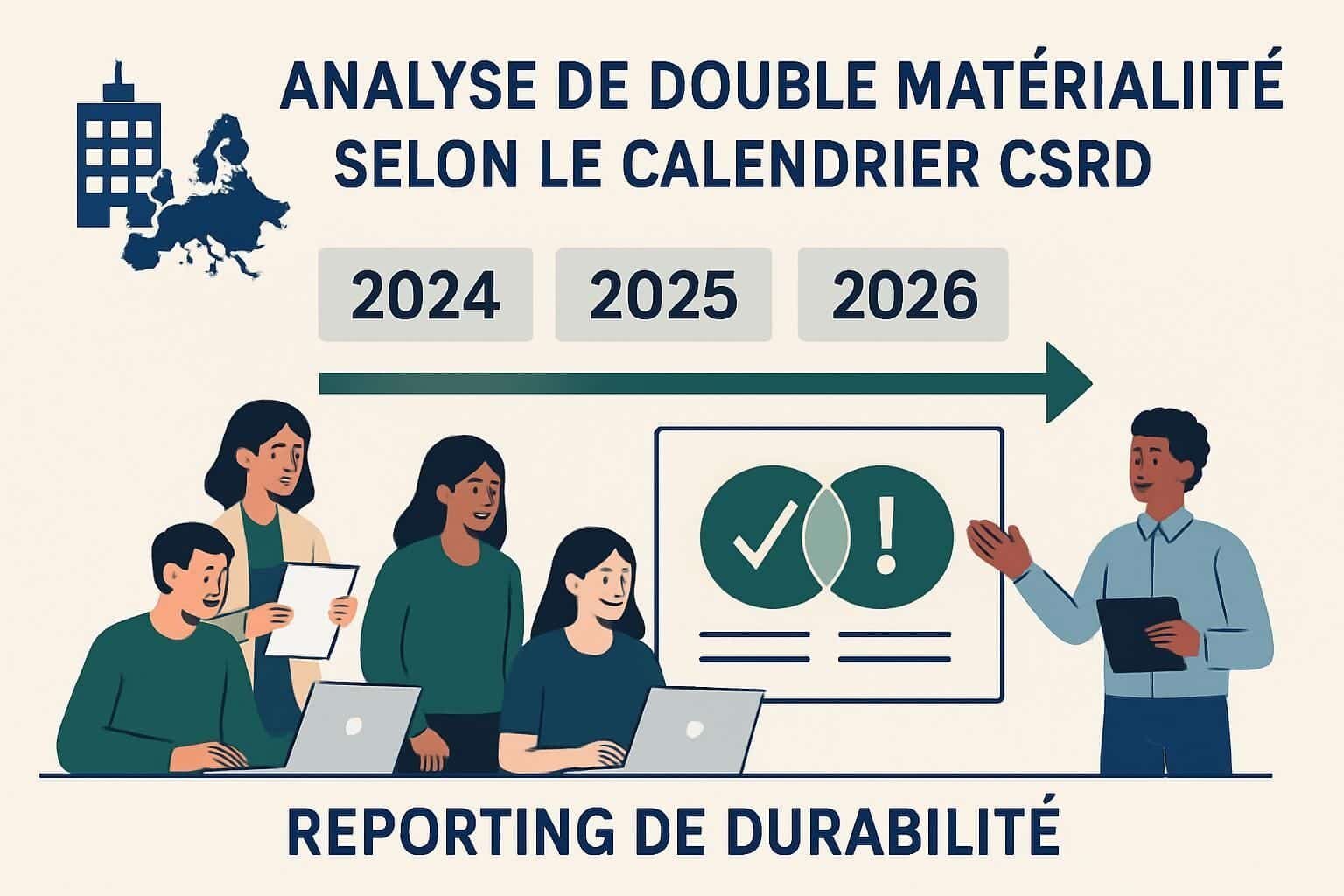Découvrez la double matérialité selon la CSRD : définition claire, enjeux essentiels et méthodologie détaillée pour une compréhension complète et une mise en œuvre efficace.