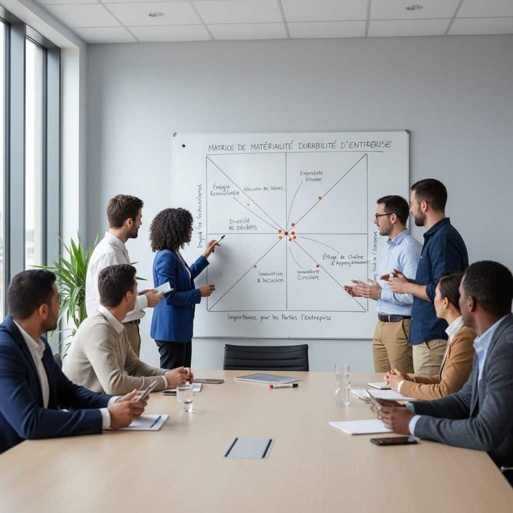 Découvrez comment la matrice de matérialité permet d'identifier les enjeux prioritaires pour une stratégie RSE réussie et alignée avec les attentes des parties prenantes.