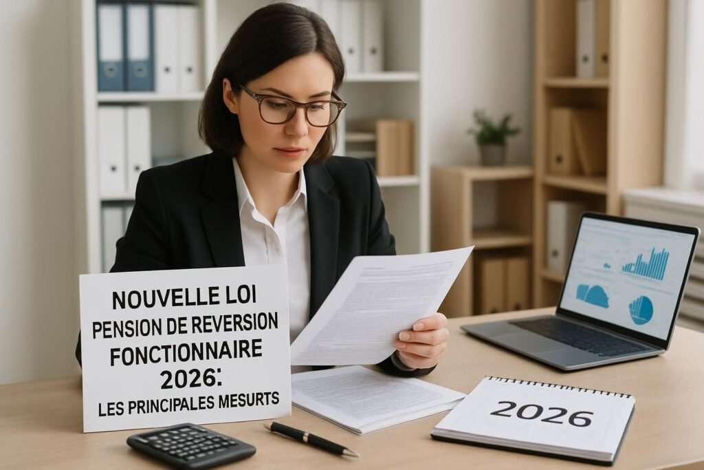 Découvrez les principales mesures de la nouvelle loi sur la pension de réversion des fonctionnaires en 2026 et ce qu'elles changent pour vous.